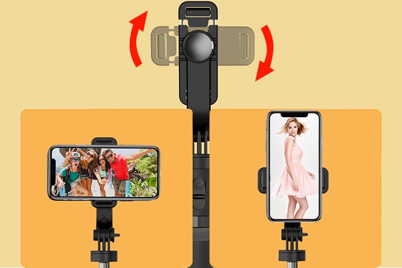 l05 149 cm selfie stick with tripod for phone and sports cameras09 - selfiestick.bg