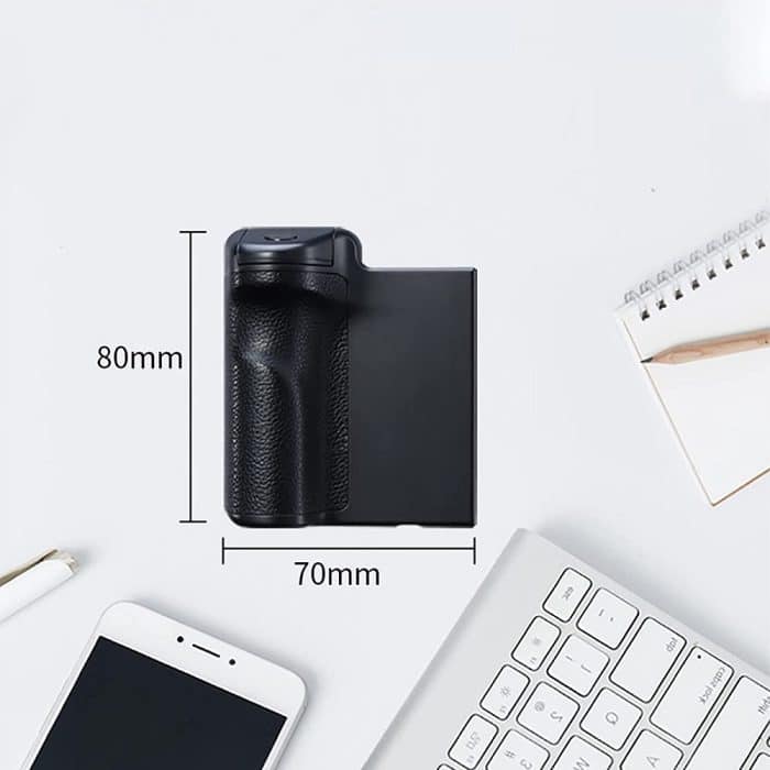 HSU Selfie Booster - Ръкохватка за телефон + Bluetooth дистанционно smartphone camera grip with Bluetooth remote shutter_1