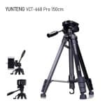YUNTENG VCT-668 Pro 150cm – pазтегателен професионален статив | трипод