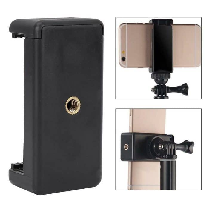 universal cell phone tripod mount adapter holder stand 65 85 mm 65 112mm Standard large 14 - selfiestick.bg